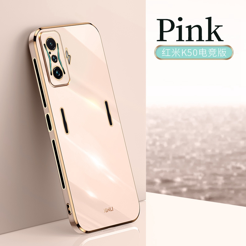 Plating Silicone Case For Xiaomi Redmi K40 Pro K40S K40 K50 Gaming Back Cover Soft TPU Protection Phone Case For Poco F3_voghion.com