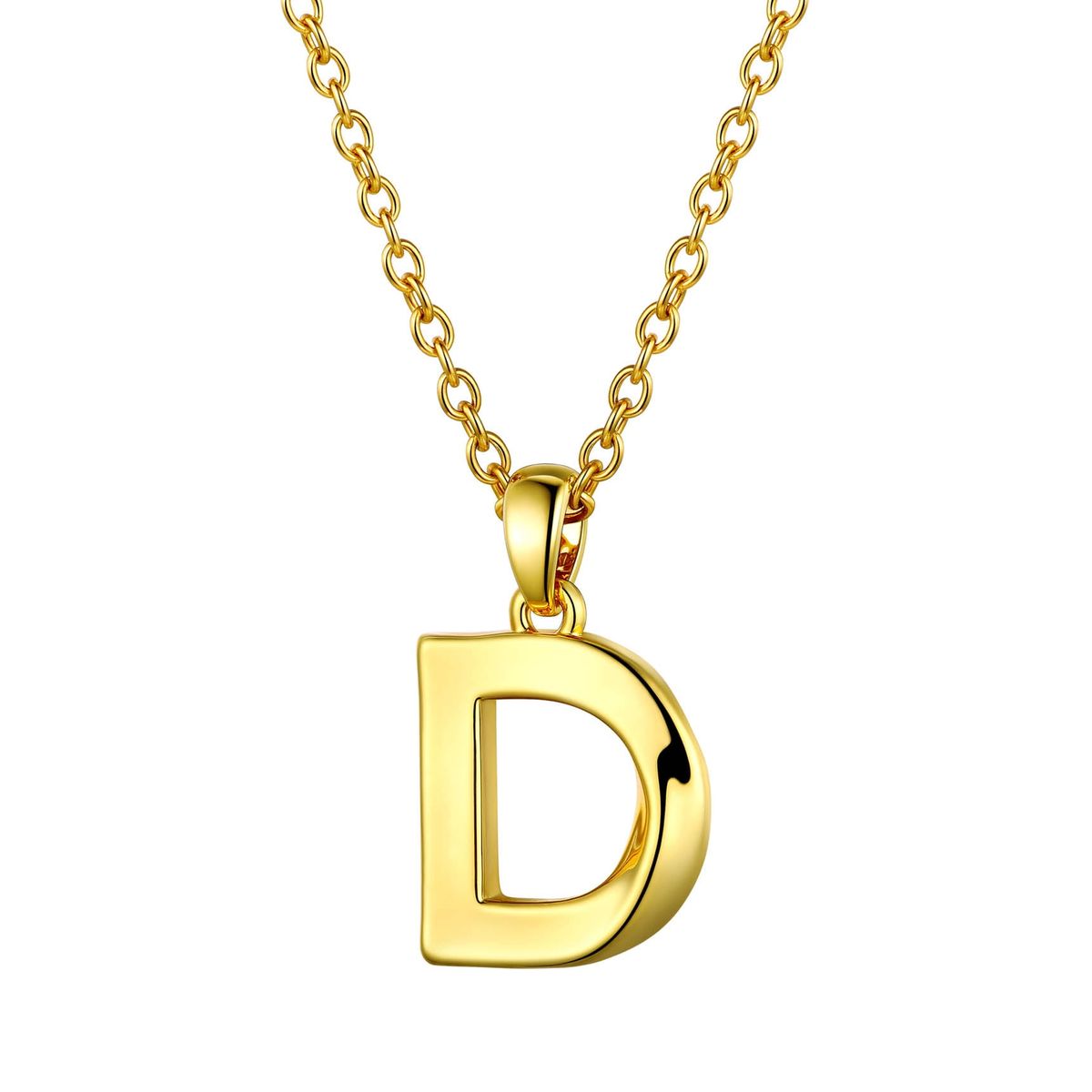Laatikui Gold Layered Necklace Letter X for Women Girls, Stainless Steel Paperclip Chain Choker 3D Twist Initial Necklac_voghion.com