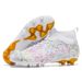 Chaussures de football montantes, gazon synthétique, longs clous en cuir, chaussures d'entraînement pour adolescents et étudiantes_voghion.com