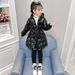 Kid's Clothing Girls cotton coat 2024 new winter thickened stylish small cotton coat children's bright leather wash free down cotton coat_voghion.com