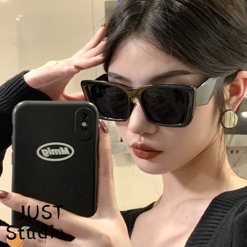 LazyZoom Katzenauge Großer Rahmen Modische Sexy Konkave Form Personalisierte Sonnenbrille_voghion.com