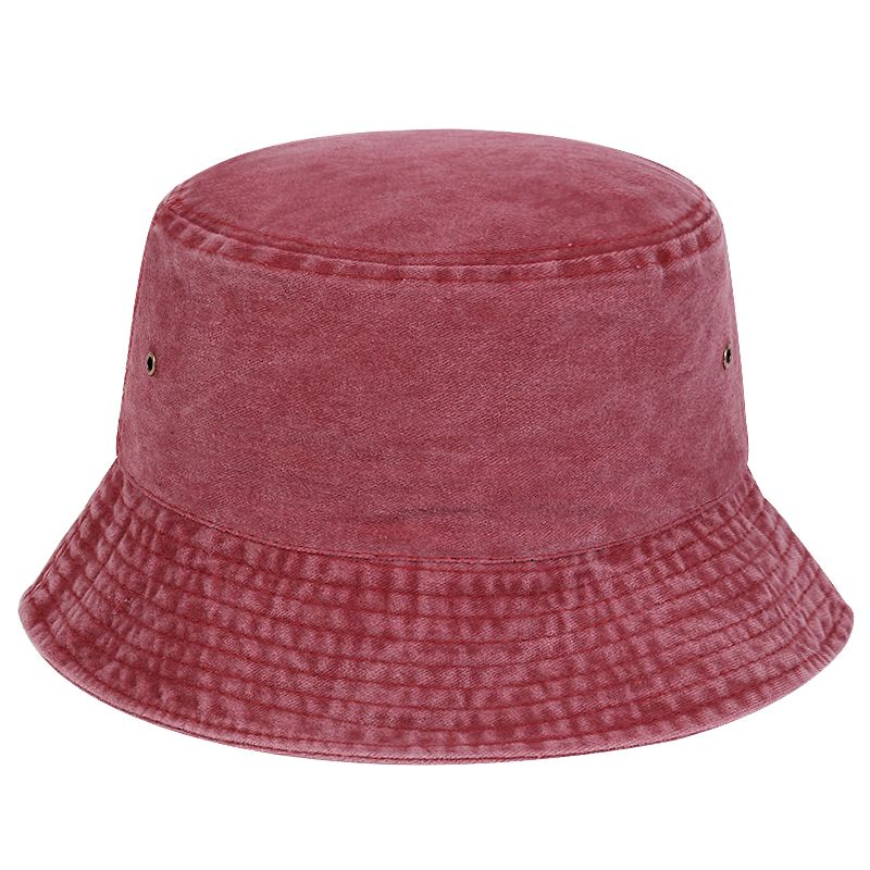 New Foldable Fisherman Hat Washed Denim Bucket Hats Unisex Fashion Bob Caps Hip Hop Men Women Panama Bucket Cap sun hats Gorros_voghion.com