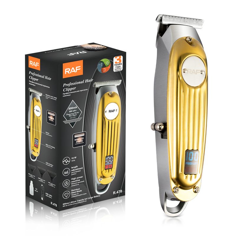 RAF Crossborder New Hair Interface USB Multifuncțional Push Clipper Set de bărbierit Electric Pusher_voghion.com
