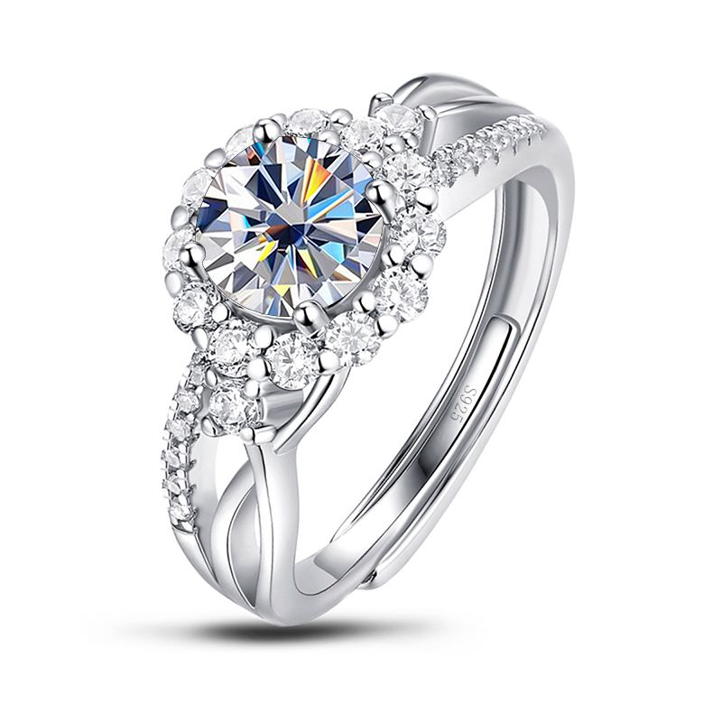 Tancise 1,0 Karat Moissanit-Diamant-Antragsringe für Frauen, Sterlingsilber, Versprechen, Hochzeitsschmuck, Weihnachtsgeschenke_voghion.com