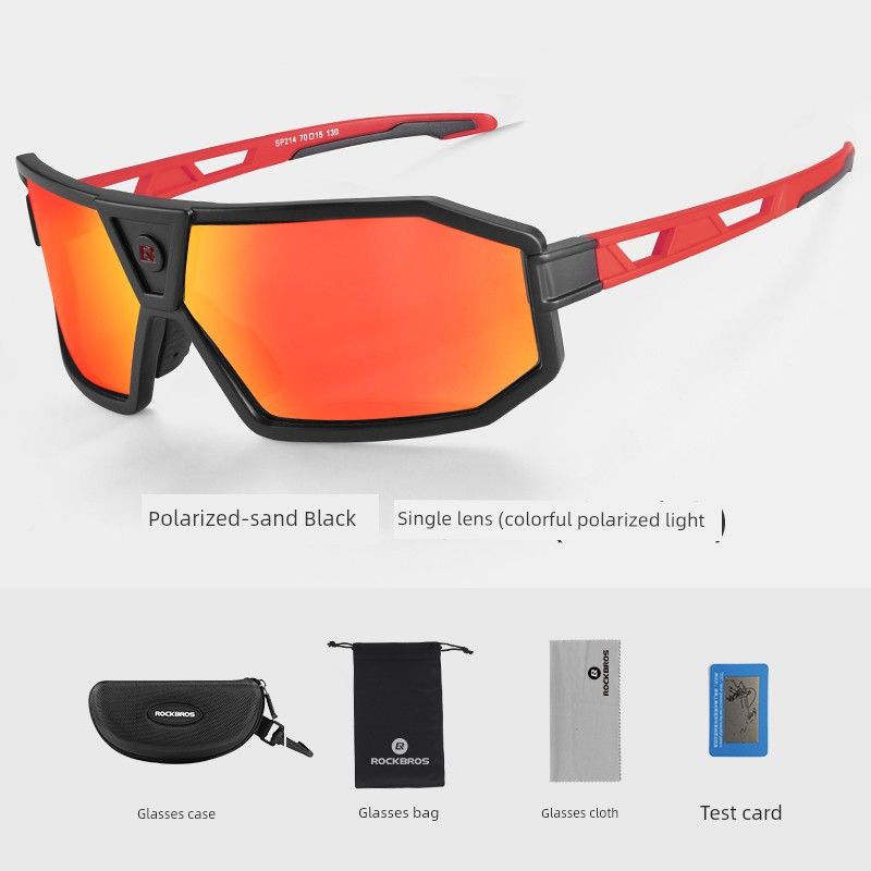 Lunettes de cyclisme polarisées à changement de couleur Rockbros pour hommes et femmes_voghion.com