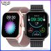 Smartwatch met Bluetooth-bellen, waterdichte fitnesstracker, hartslagmeter, multisportmodi, compatibel met iOS en Android_voghion.com
