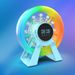 Portable Ferris Wheel Bluetooth Speaker RGB Colorful Light Wireless Soundar Handfree Call Mp3 Music Player With Alarm_voghion.com