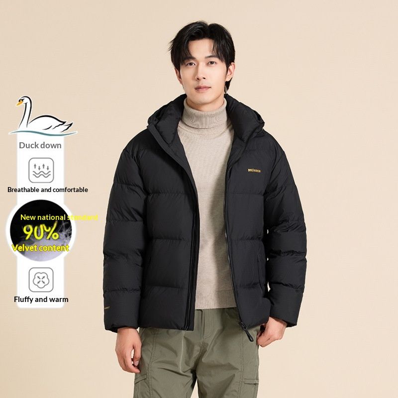 Doudoune homme haut de gamme Cove 200, garnie à 90 % de duvet de canard blanc (hiver 2025)._voghion.com