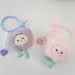 Kawaii Cartoon Blumen Schlüsselanhänger süße Plüsch Tulpe Anhänger Damen Taschen Dekoration Auto Schlüsselanhänger Zubehör_voghion.com