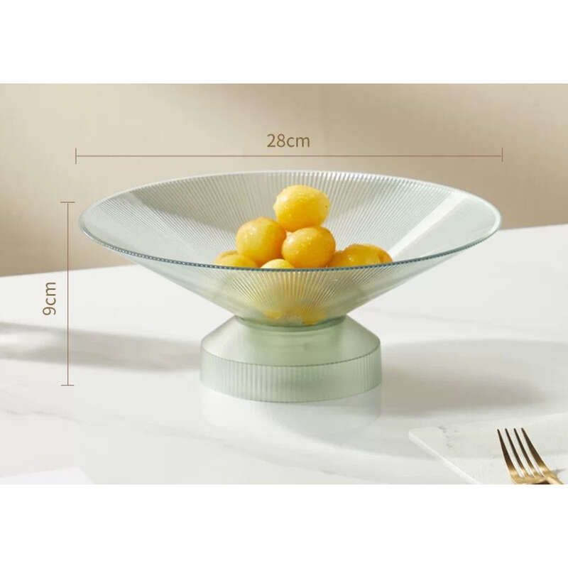 Light Luxury Home Living Room Coffee Table, Candy And Snack High Aesthetic Fruit T, Draining Large Capacity Plastic_voghion.com