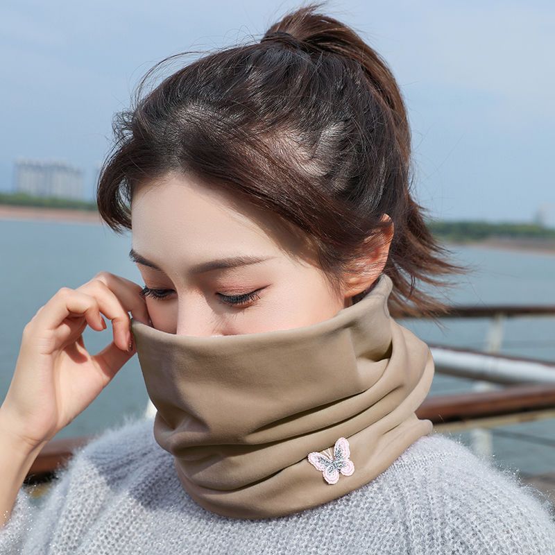 Sciarpa invernale in peluche, delicata sulla pelle e confortevole, resistente al freddo e calda, stile semplice senza perdere la bellezza, rendendo il calore sempre con te_voghion.com