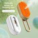 Brosse de toilettage rechargeable et pliable pour chat_voghion.com