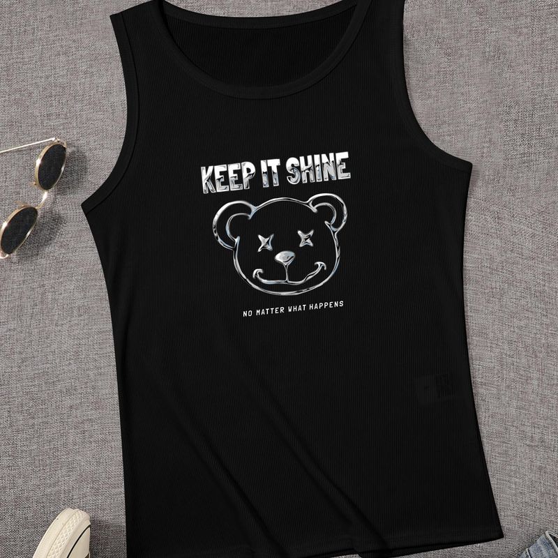Racerback Tank Tops for Women Moisture Wicking Workout Gym Yoga Sports Vest_voghion.com