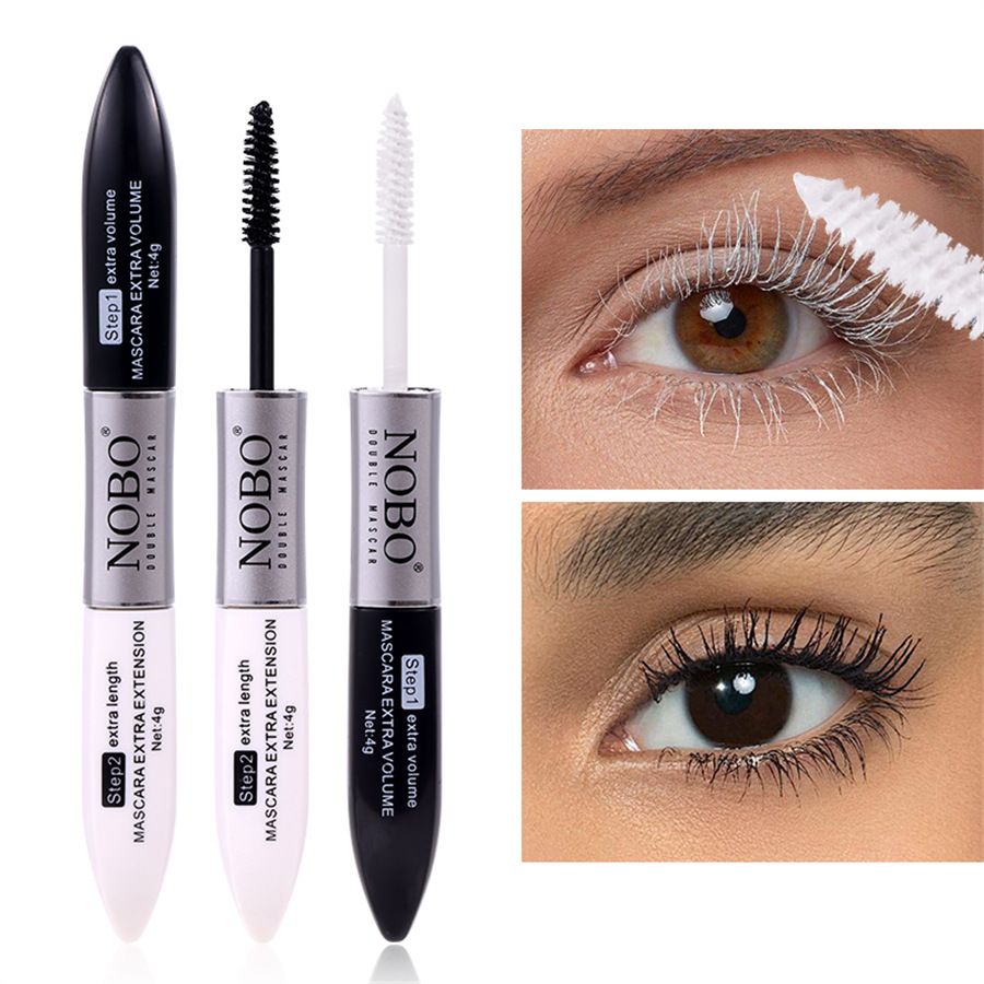 NOBO Volumizing 2-in-1 Mascara - Waterproof Thickening Curling Lengthening Mascara_voghion.com