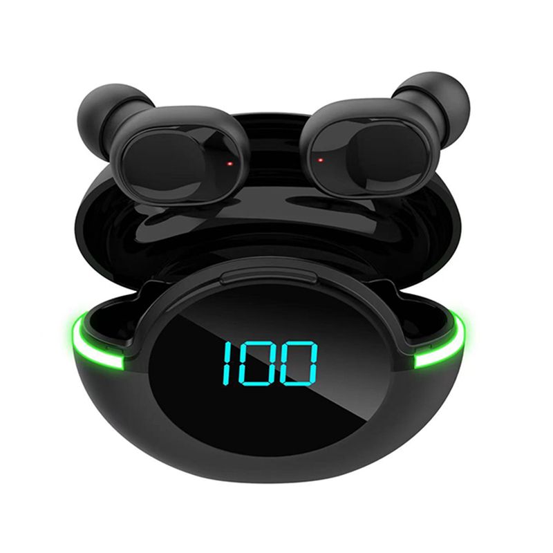 Słuchawki bezprzewodowe Y80 TWS z dotykowym sterowaniem, wyświetlaczem LED, bezprzewodowy zestaw słuchawkowy Bluetooth firmy Mic Fone, słuchawki douszne Bluetooth_voghion.com