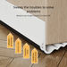 Silent Door Bottom Draft Stopper, Self-Adhesive Soundproof Weather Strip For Windproof Gap Blocker, Draught Excluder_voghion.com
