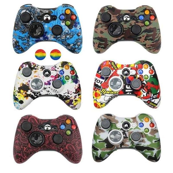 Soft Silicone Case Cover For Xbox 360 Gamepad Rubber Shell S_voghion.com