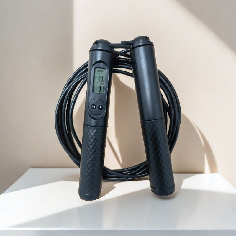 Étudiant Examen d'entrée au collège Test d'éducation physique Comptage Corde à sauter réglable en acier Fitness lesté_voghion.com