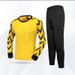 Professionelles Torwarttrikot-Set mit Schaumstoffpolsterung – Langarm-Fußballtorwartuniform für Erwachsene und Jugendliche (mehrere Farben und Größen)_voghion.com