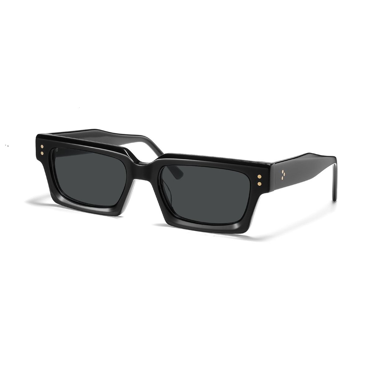 Factory Price Acetate polarized Rectangular Blackout High Quality Customizable Sunglasses For Man And Women_voghion.com