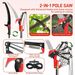 Lightweight Tree Trimmers Manual Pole Saw For Outdoor Plants_voghion.com