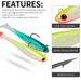 Lead-Wrapped Fish T-Tail Lure 6.5g 12.5g Single Hook Full Swim Layer Sinking Simulation Soft Bait_voghion.com