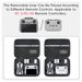 Per Mini 5 Pro Borsa a tracolla in PU Custodia da viaggio portatile Borsa per DJI RC 2/RC N3 Accessorio per drone di controllo_voghion.com