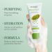 Limpiador facial refrescante y de limpieza profunda con aminoácidos BIOAOUA Green Bean_voghion.com