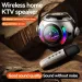Altoparlanti karaoke RGB multicolore in stile discoteca per feste - Altoparlanti audio Bluetooth wireless_voghion.com