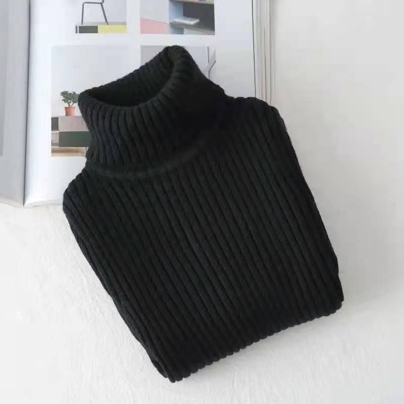 Maglione lavorato a maglia per mamma e bambini, maglione a righe per bambini, pullover a maniche lunghe in morbido cotone per ragazzi e ragazze (100-130 cm), caldo abbigliamento casual invernale_voghion.com