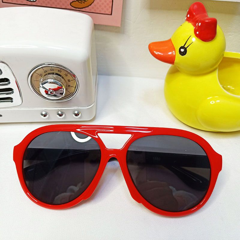 2023 summer baby sun glasses children's sunglasses round frame cute boys and girls baby anti ultraviolet sunglasses_voghion.com