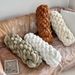 Mājas dārzs Twist Knot Pillow Nordic Ins Guļamistabas plīša spilvens Dzīvojamās istabas apdare Dīvāna spilvens_voghion.com