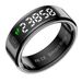 Anello intelligente R11+ con schermo di visualizzazione, controllo gestuale, sonno, frequenza cardiaca, ossigeno, salute, passi, calorie, esercizio._voghion.com