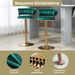 Lot de 2 tabourets de bar pivotants à 360° Samt, hauteur réglable avec mécanisme à un bouton, dossier rembourré doux, sièges de salle à manger pour îlot de cuisine_voghion.com