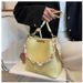 Fashion 2023 Summer New Large-capacity Women's Single Shoulder Bag Niche Design Chain Portable Messenger Bag Chain Bucket Bag_voghion.com