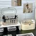 Acrylic Cosmetic Organizer With Lid - Transparent Makeup Storage Box For Lipstick, Skincare & Beauty Products_voghion.com
