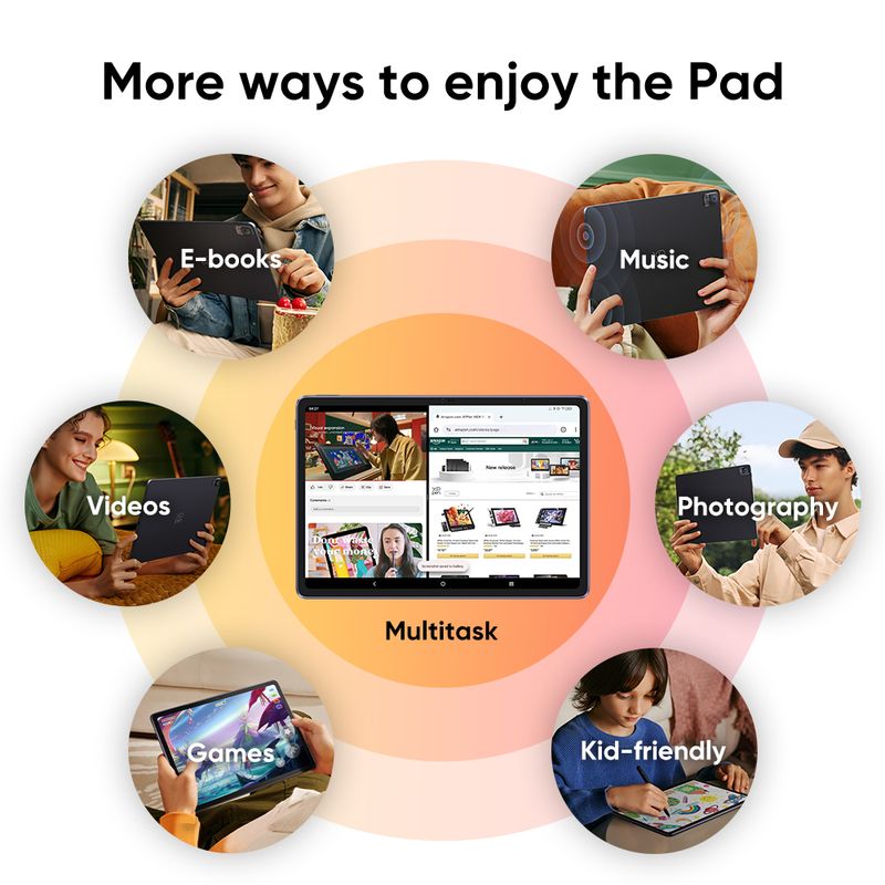 12.2 Inch XPPen Magic Pad Android 8GB/256GB 8000mAh With X3 Pro Slim Stylus 16K Pressure Levels Drawing Tablet_voghion.com