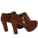 2020 New European And American Style Chunky Short For Women, High Heel Waterproof Platform Single With Side_voghion.com