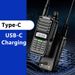 Baofeng UV-68 Max V2 Walkie Talkie 10W IP68 Waterproof 8800mah 50KM LongRange Type-C UV-S22 UV-98 Pro Ham Two Way Radios_voghion.com
