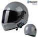 Retro Full Face Motorcycle Helmet – DOT & 3C Certified Cruiser Helmet With Bluetooth Compatibility, ABS Shell, Adjustable Visor_voghion.com