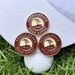 Hutclip mit Magnet, Golf Mark Unisex 1919 Circle T Marker Ballzubehör Fanbedarf_voghion.com