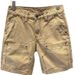 Men's Casual Canvas Shorts - Relaxed Fit, Straight Leg, Light Brown, Fashion Patchwork, Multi-Pocket, Summer Breathable (Sizes 28-36)_voghion.com