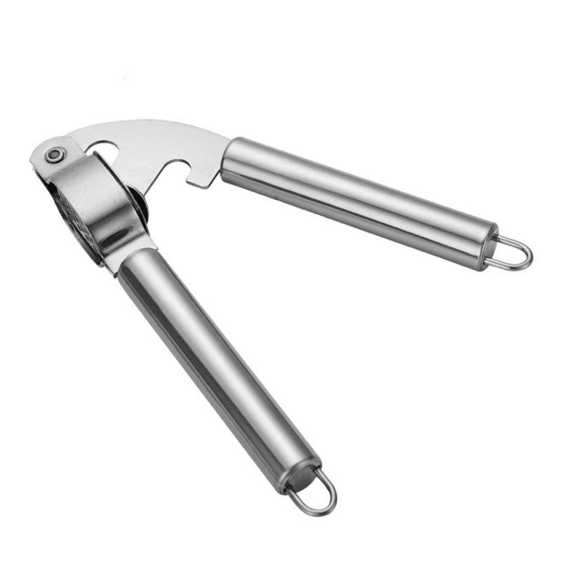 Kitchen Stainless Steel Garlic Press Household Garlic Garlic Cream Manual Garlic Cream Creative Kitchen Tools Spot_voghion.com