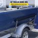 VEVOR Boat Trailer Guide-ons, 2PCS Rustproof Steel Trailer Guide Ons, Trailer Guides With Carpet-Padded Boards, Mounting Parts Included, For Ski Boat, Fishing Boat Or Sailboat Trailer_voghion.com