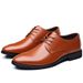 Unschlagbare Qualität Neue Herren Glänzende Business Casual Formelle Schuhe, Friseur-, Hochzeits- Und Arbeitslederschuhe_voghion.com