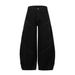 Silhouette Scimitar Jeans Men's High Street Trend Deconstructed Patchwork Distressed Washed Wide-Leg Long Pants Workwear_voghion.com