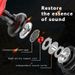 Gaming Esports Wired Headphones With Sound Recognition, In Ear Wired Control With Microphone, Heavy Bass Headphones_voghion.com
