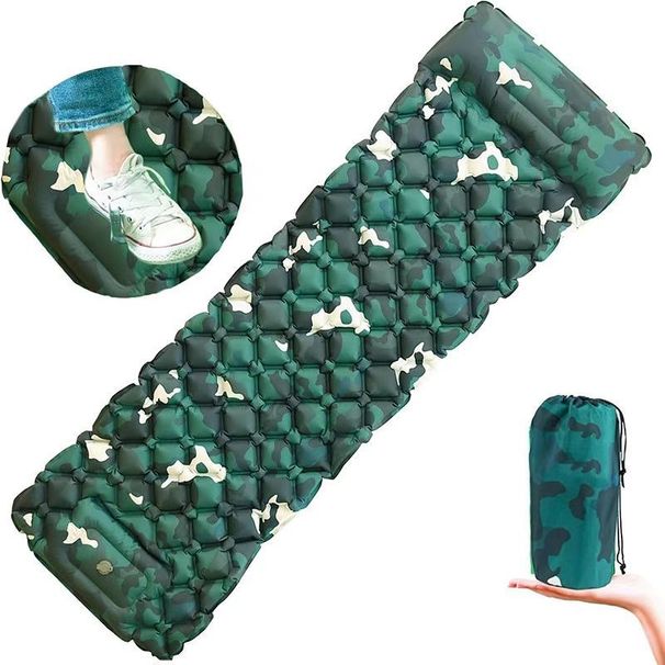 Colchão inflável automático PACONE, colchonete para barraca de acampamento ao ar livre, almofada de ar ultraleve e ágil, individual_voghion.com