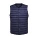 Gilet sans manches léger en duvet pour homme Cove Wholesale, gilet d'extérieur, grandes tailles, sans col, col rond, court, ultra-fin_voghion.com