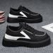 Men's Casual Sneakers With Thick Sole For Height Increase, Breathable & Comfortable Round-Toe Shoes For Daily Wear, Sizes 38-45 Versatile Daily Style_voghion.com